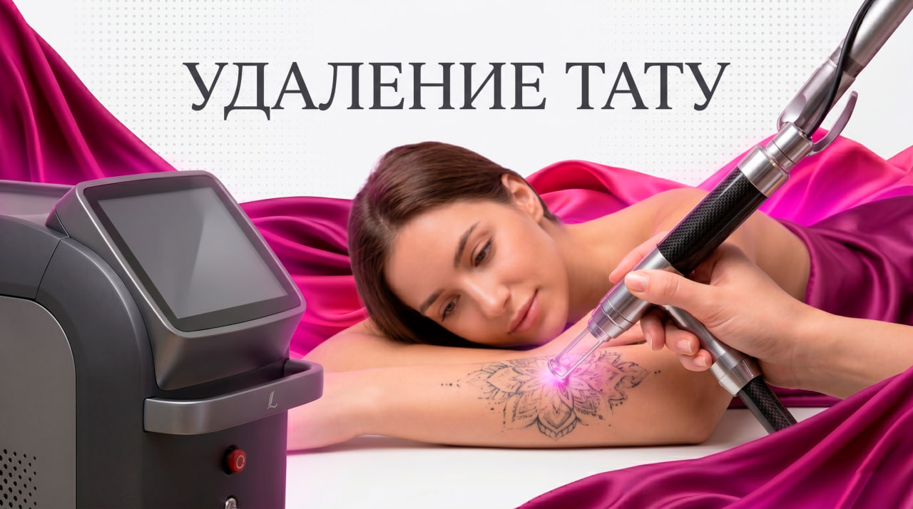 Удаление тату